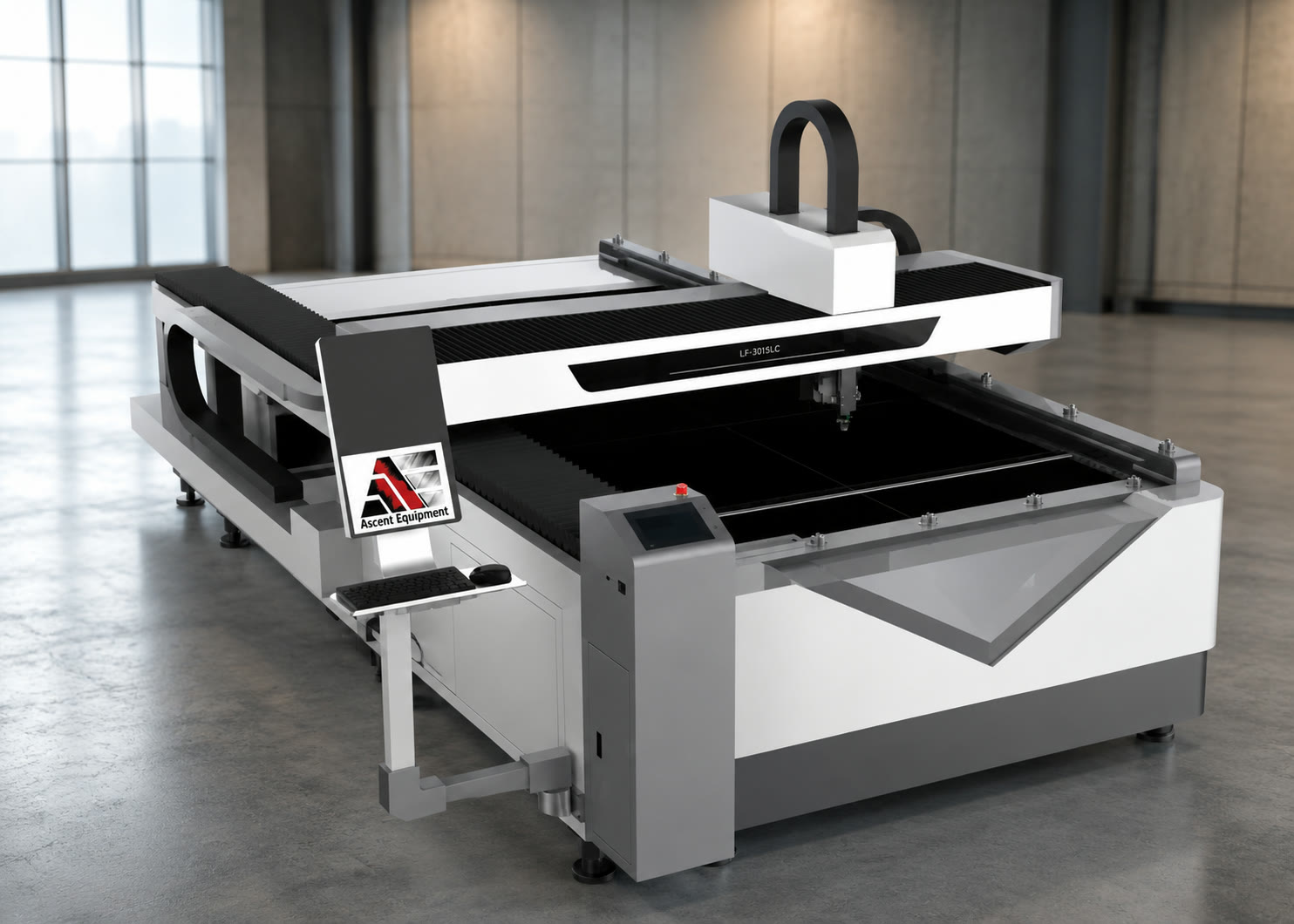 Ascent CO2 + fiber laser combination cutting machine