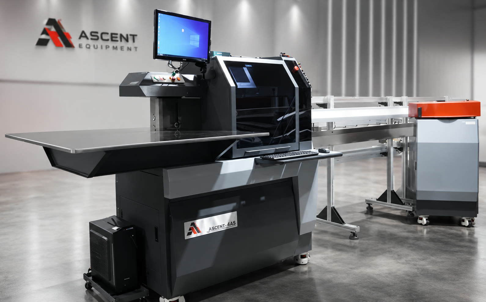 Ascent 4AS CNC channel letter bending machine