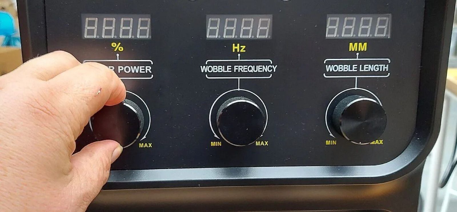 3-button control interface