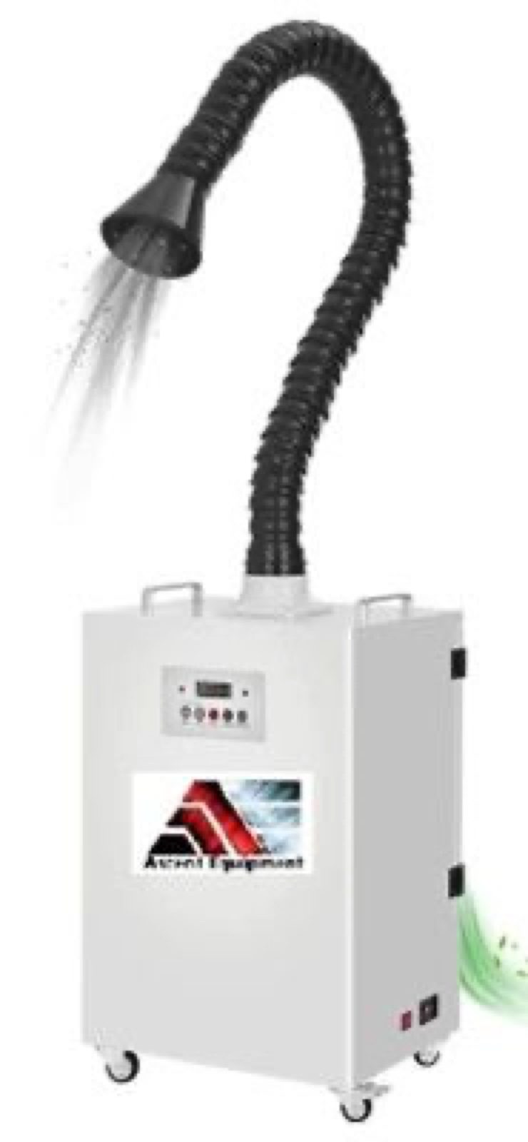 Smoke / fume collector with flexible extraction arm — Ascent Equipment