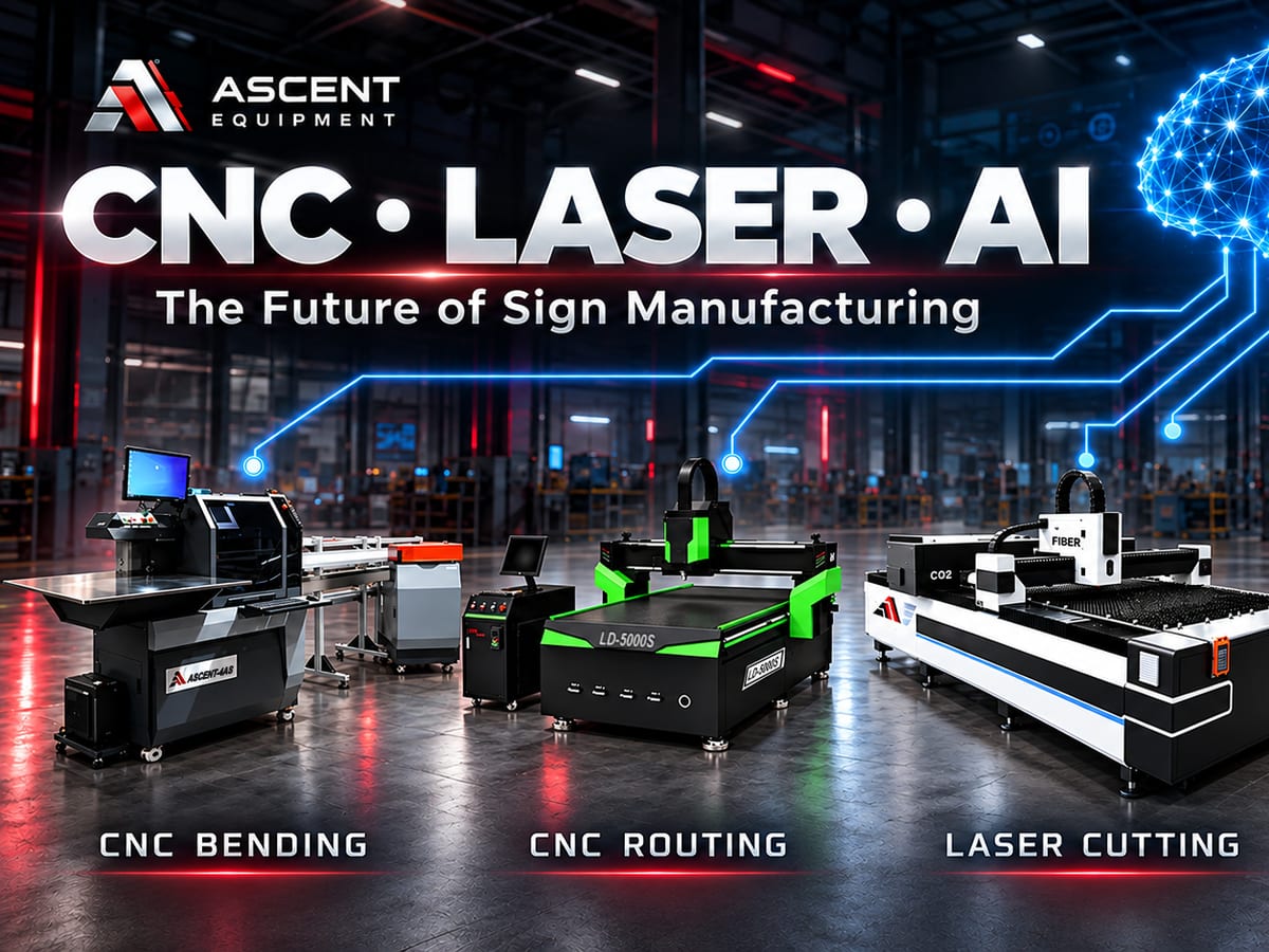 From CNC to AI: How Technology Is Transforming the Sign Industry