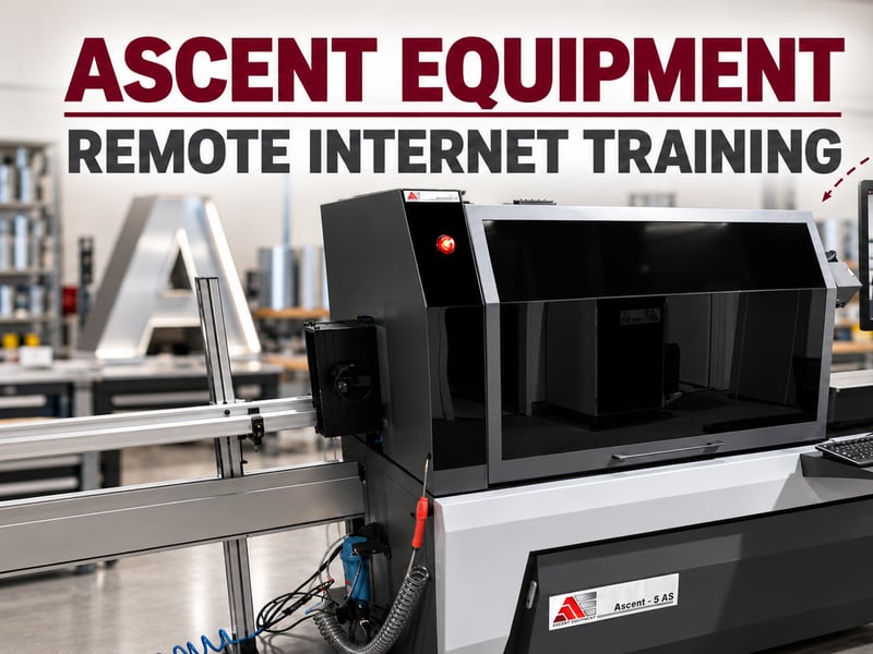 Remote Support and Training for Ascent Laser Cutters and Benders