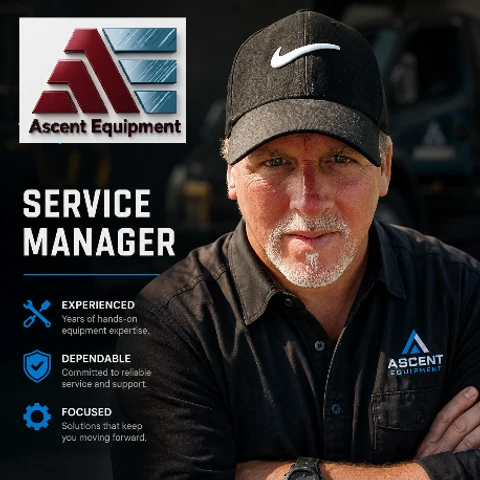 Mike Richards, Service Manager at Ascent Equipment USA