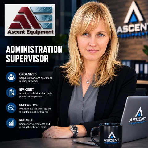 Olga Buk, Administration and New Orders Supervisor at Ascent Equipment